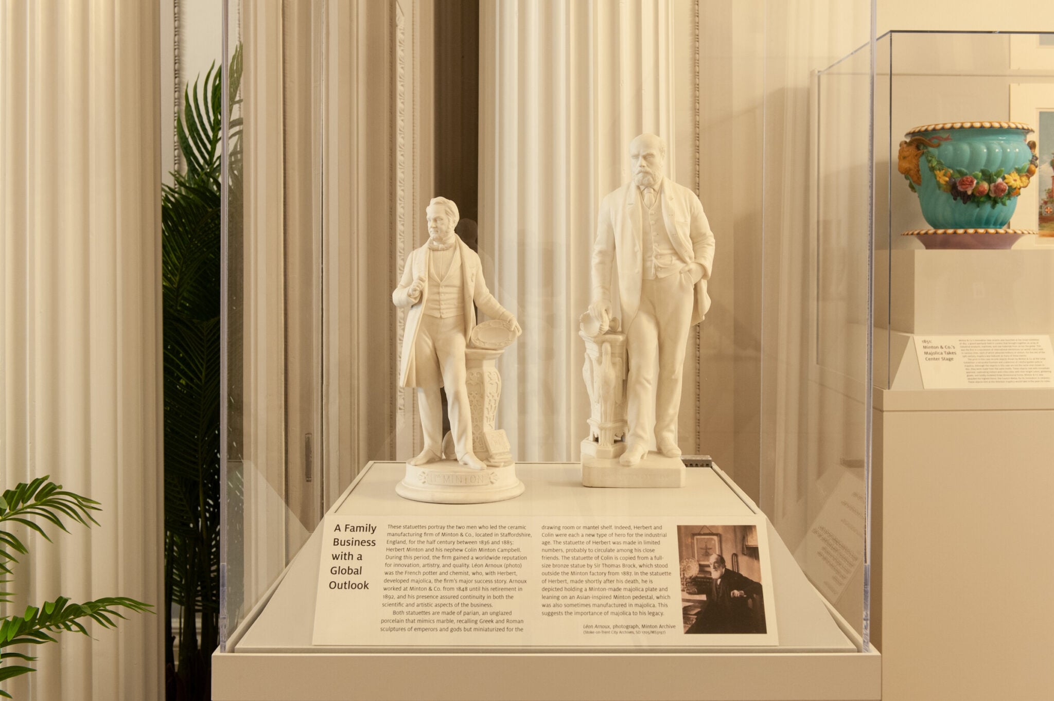 Installation view of Majolica Mania