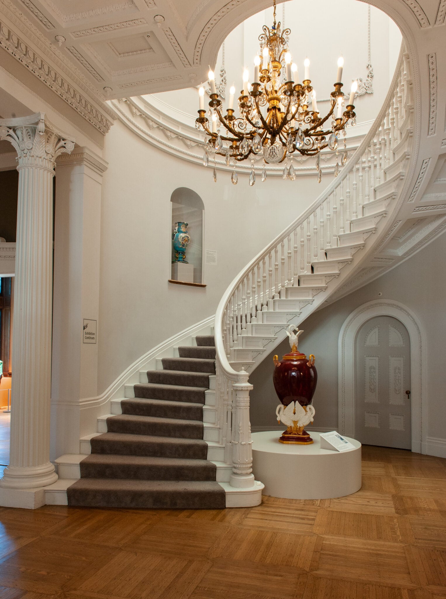 Installation view of Majolica Mania