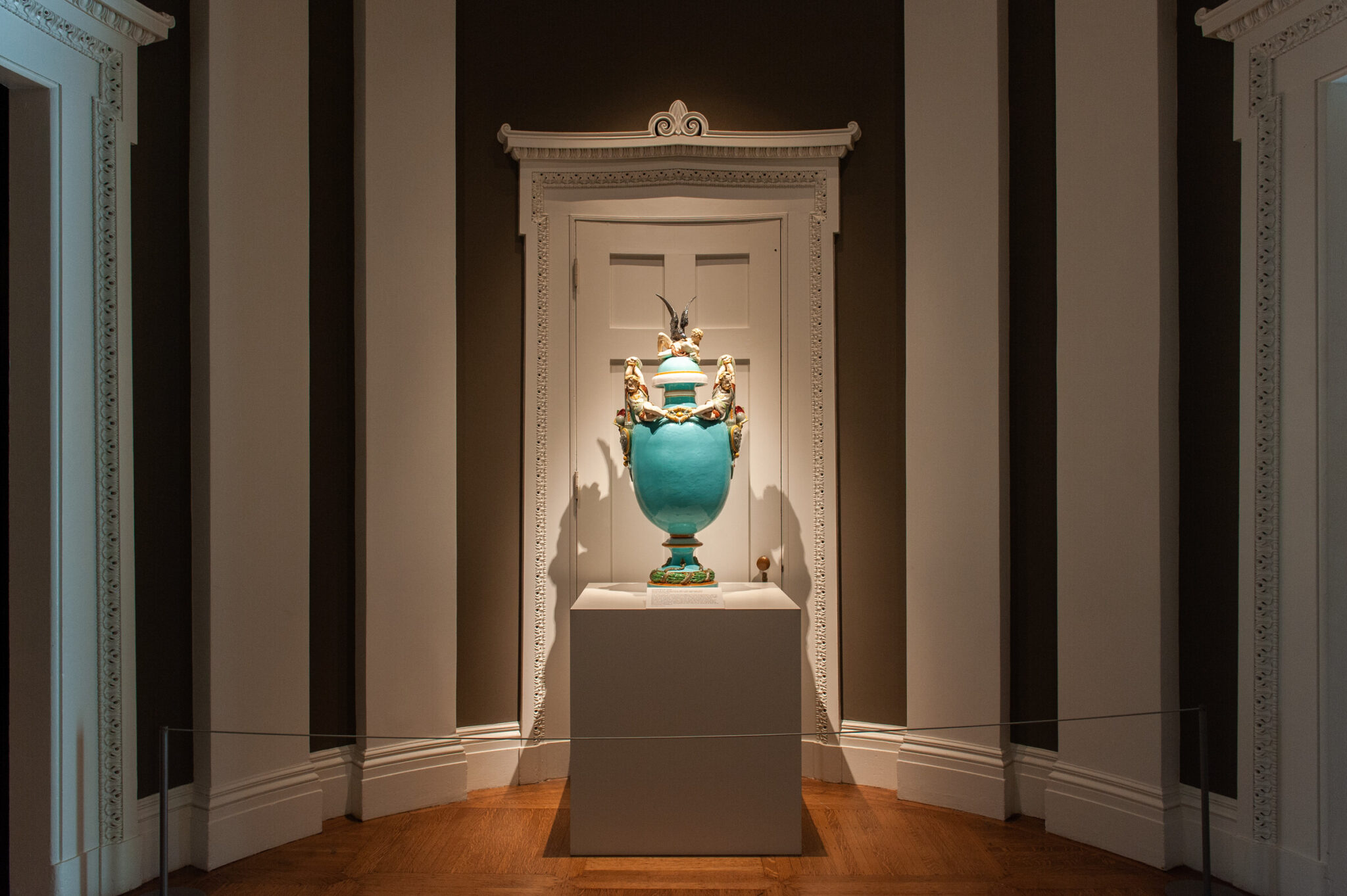 Installation view of Majolica Mania