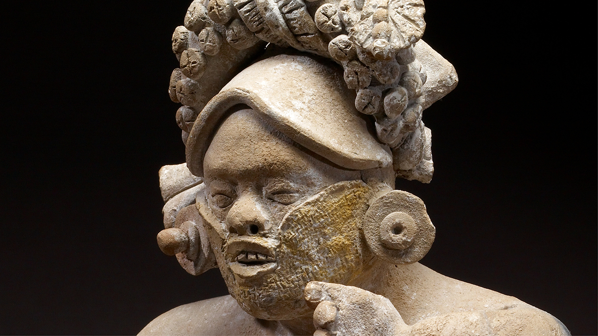 Mayan ceramic figure
