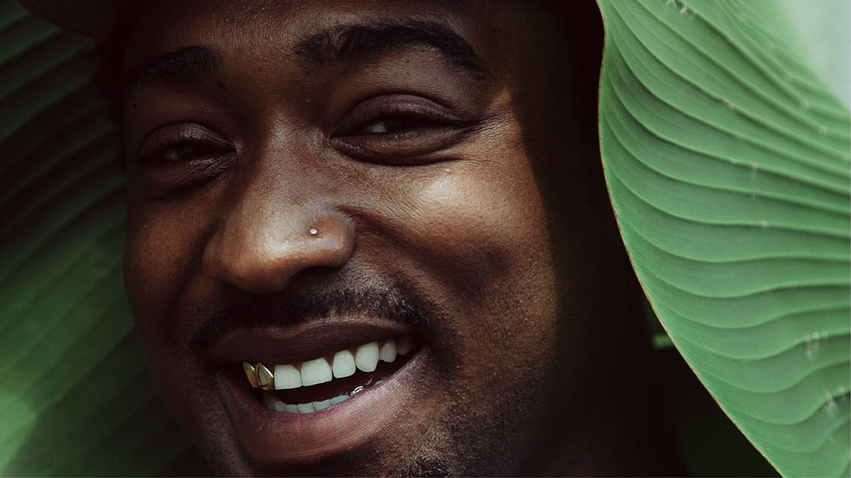 Close up of Kondwani Fidel