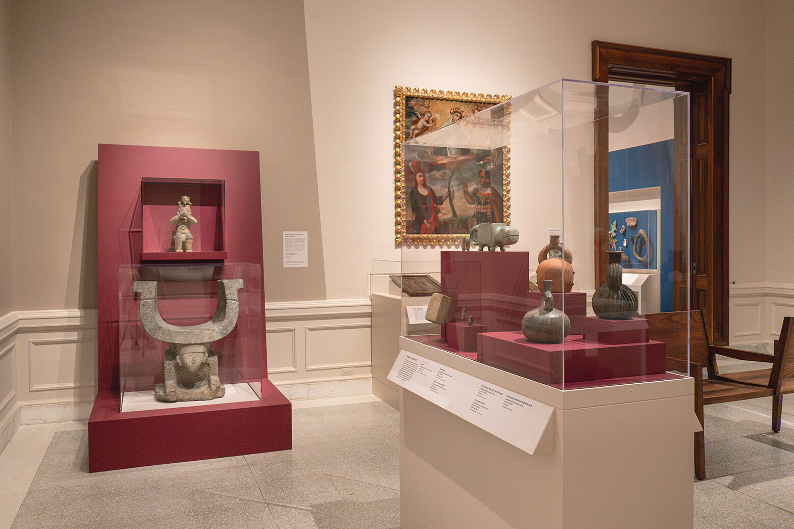Several cases of art objects
