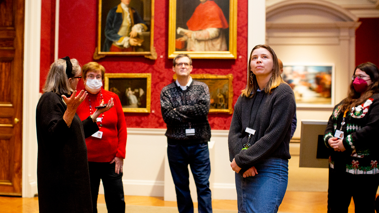 A tour of the red gallery, featuring paintings in the collection of the Walters Art Museum