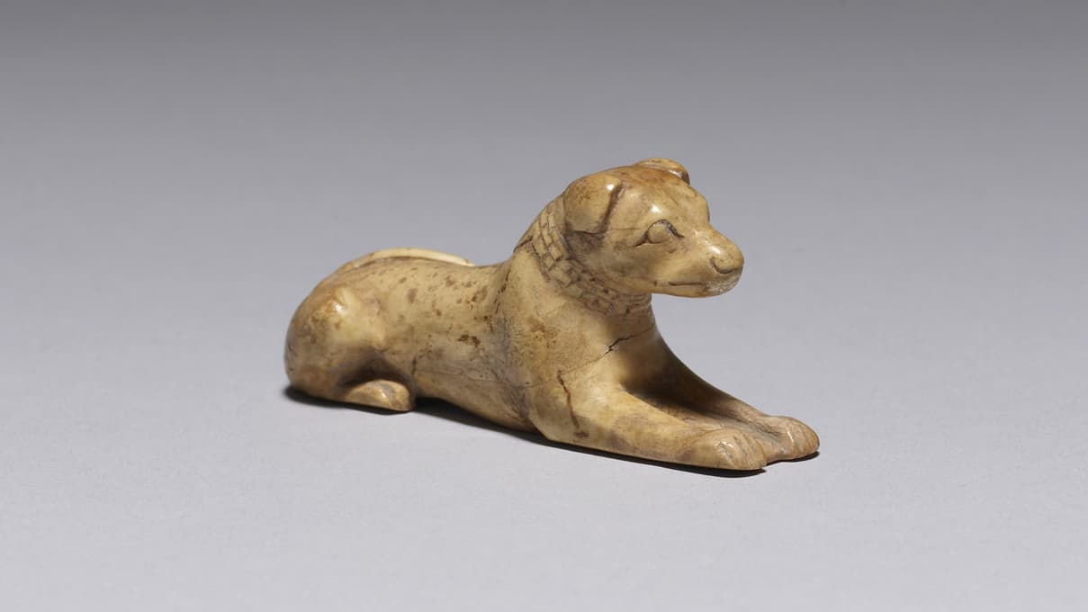 Dog Game Piece, Egypt, El Balyana (Abydos), ca. 2850 BCE. Acquired by Henry Walters, 1913, acc. no. 71.622