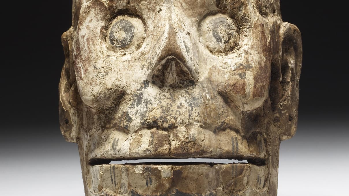 Mask of Mictlantecuhtli, Lord of the Underworld, Mexico, 1450-1521. Gift of John Bourne, 2009, acc. no. 2009.20.1
