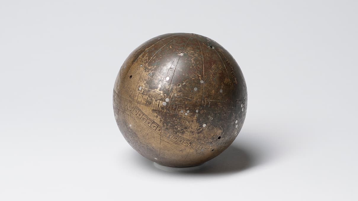 Celestial Globe, Iran, 1646/47. Acquired by Henry Walters, 1928, acc. no. 54.712