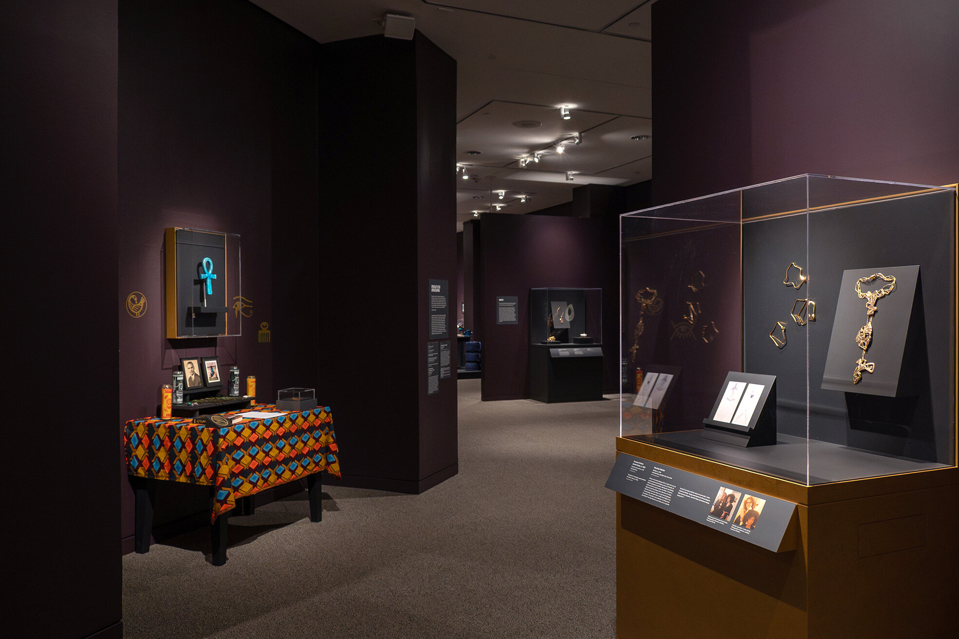 Gallery view of the exhibition Douriean Fletcher: Jewelry of the Afrofuture