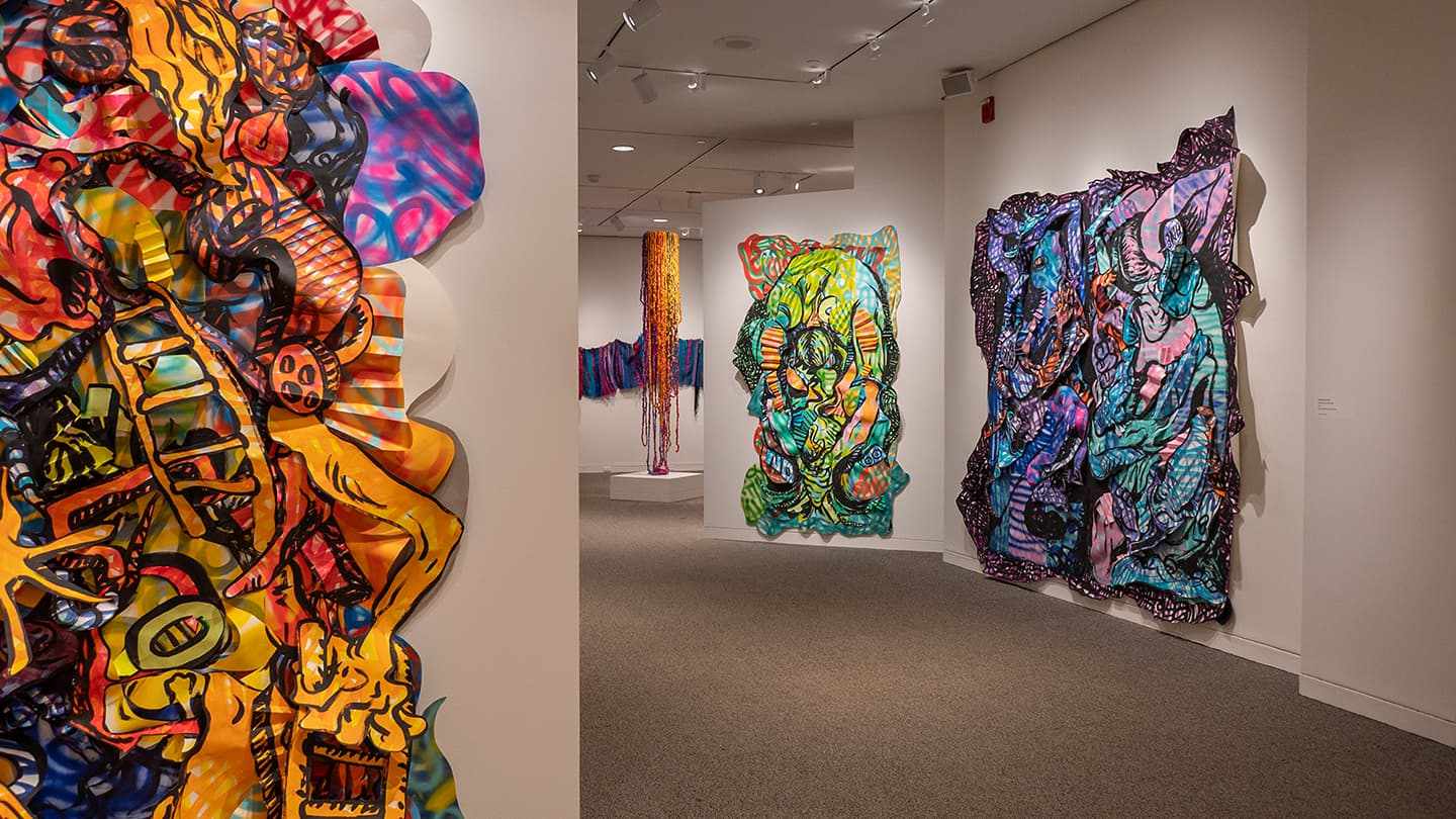 Gallery interior of The Janet & Walter Sondheim Art Prize Finalists Exhibition