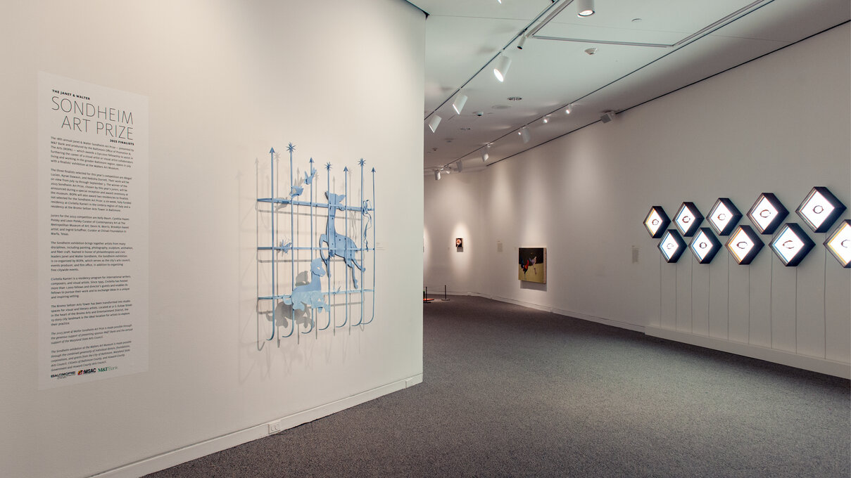Sondheim exhibition interior