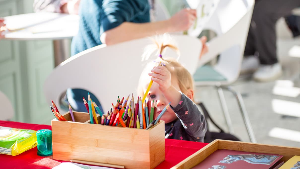 Drop-in Art Making: Comic Characters