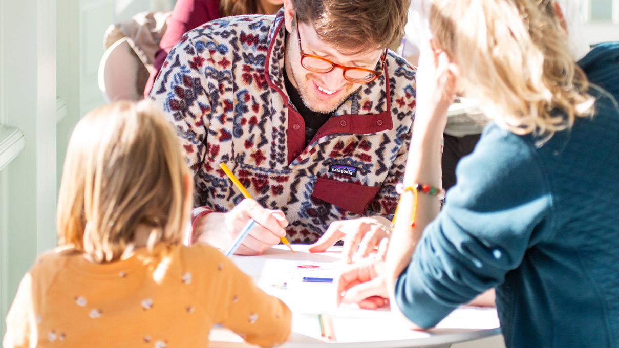 Create a self portrait and embellish it