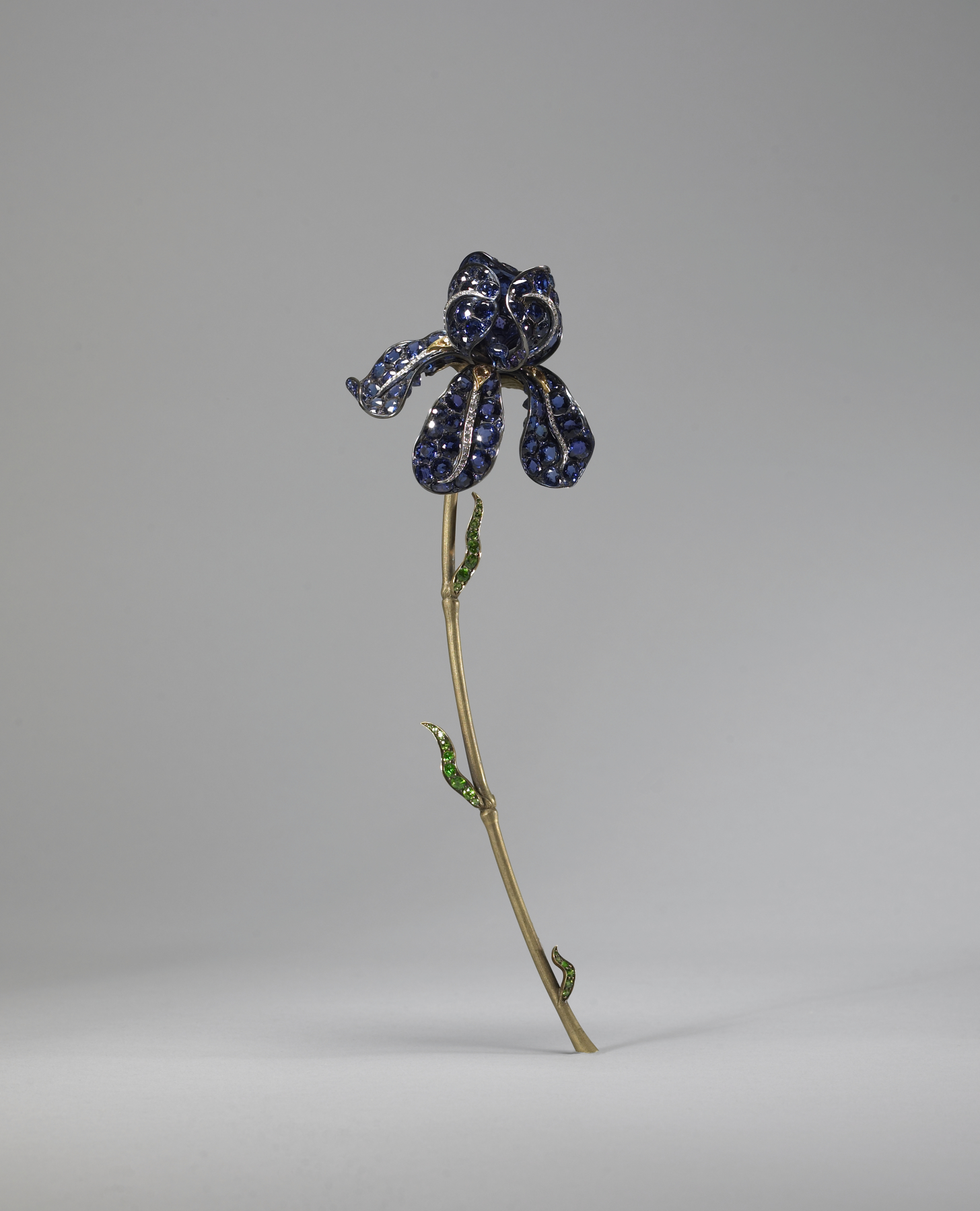 Tiffany and Company, Iris Corsage Ornament, ca. 1900.