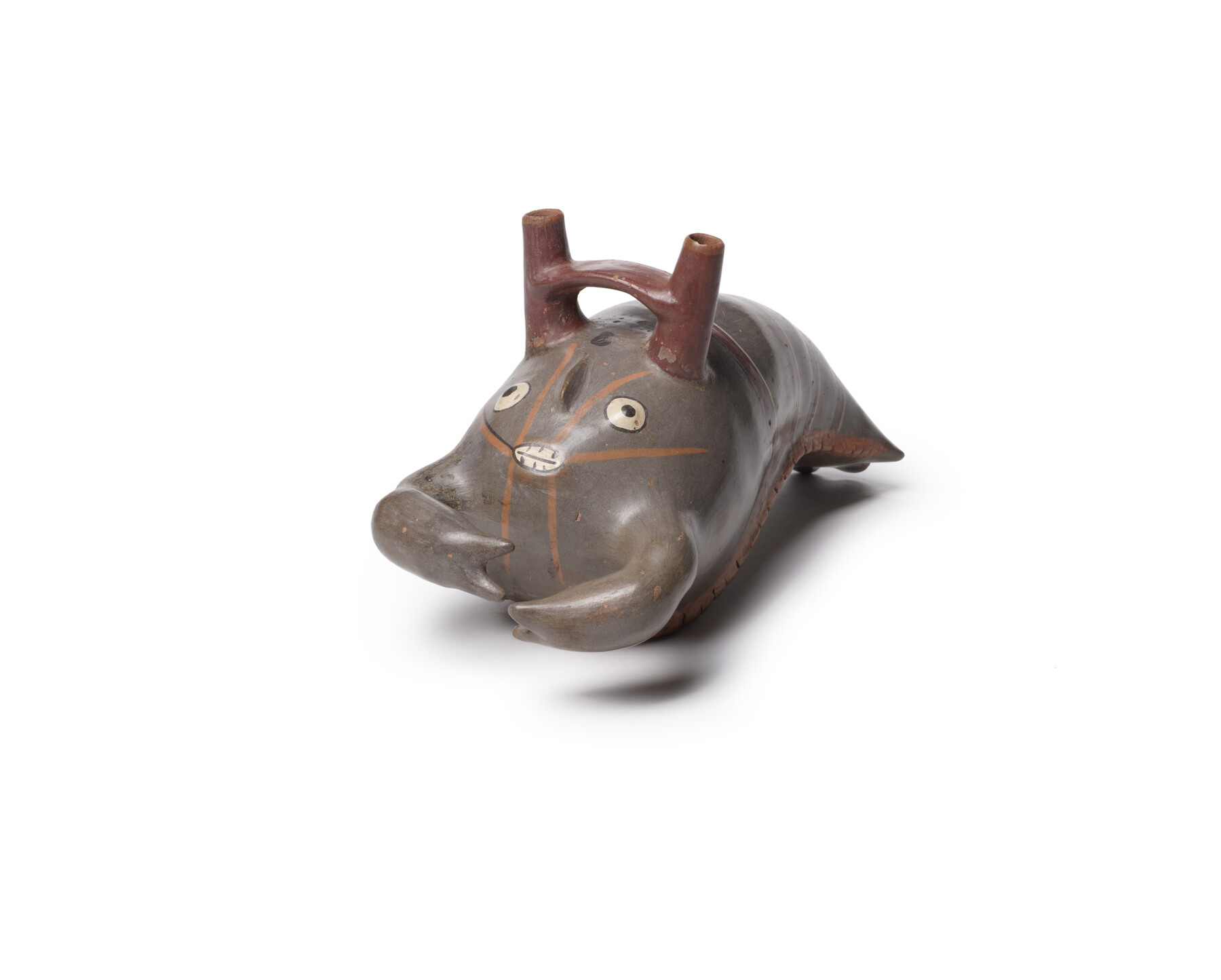 Lobster Effigy Vessel, Nazca culture, Peru, 300-600.