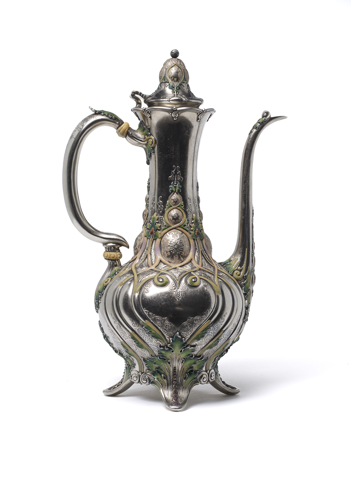 Tiffany and Company, Coffee Pot shown at 1900 and 1901 World's Fairs, ca. 1900.